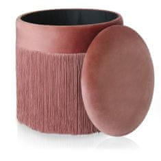 FLHF USHI pouffe pink homede