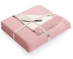 FLHF Franse Powder Pink Smooth Classic Blanket 150x200 AmeliaHome