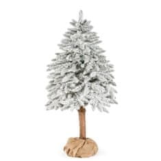 FLHF Vánoční stromeček CECILIA barva bílá klasický styl 120 dekoračních prvků