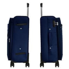 AVANCEA® Cestovní kufr GP8170 4W tmavě modrý M 70x44x27 cm