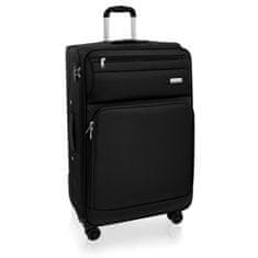 AVANCEA® Cestovní kufr GP9196 4W černý L 79x48x31 cm