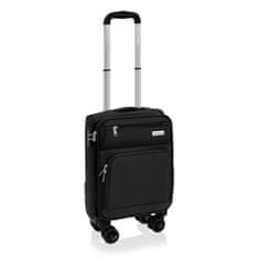 AVANCEA® Cestovní kufr GP9196 Black 4W XS černý 49x33x22 cm