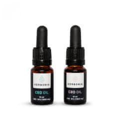 Herbonia Výhodný balíček pro pár (10% CBD Konopný olej, 10 ml + 15% CBD Konopný olej, 10 ml)