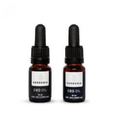 Herbonia Výhodný balíček pro pár (20% CBD Konopný olej, 10 ml + 30% CBD Konopný olej, 10 ml)