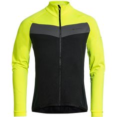 Vaude Dres Posta LS Tricot - pánské, dlouhý, žlutá neon - Velikost L