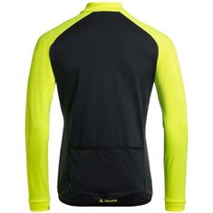 Vaude Dres Posta LS Tricot - pánské, dlouhý, žlutá neon - Velikost L