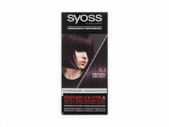 Syoss 50ml permanent coloration, 3-3 dark violet