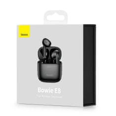 Greatstore Bezdrátová sluchátka do uší Bluetooth 5.0 TWS vodotěsná IPX5 E8 černá