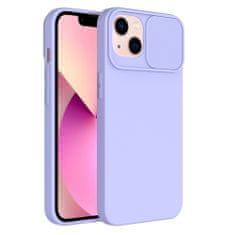 Apple Obal / kryt na Apple iPhone 14 Pro Max fialový - SLIDE Case