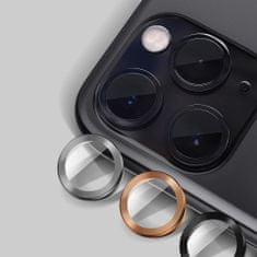 MobilMajak Tvrzené / ochranné sklo kamery Apple iPhone 12 Pro černé - 5D Mr. Monkey Armor Camera Glass