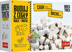 Trefl BRICK TRICK Balení bílých cihel mix 70ks