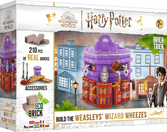 Trefl BRICK TRICK Harry Potter: Weasleyho kouzelnické žertíky M 210 dílů