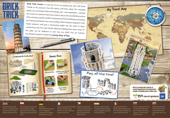 Trefl BRICK TRICK Travel: Šikmá věž v Pise L 260 dílů