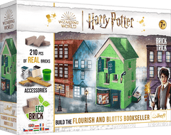 Trefl BRICK TRICK Harry Potter: Knihkupectví Krucánky a Kaňoury M 210 dílů