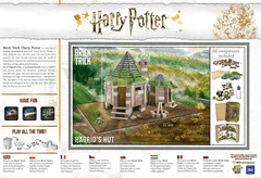 Trefl BRICK TRICK Harry Potter: Hagridova chýše L 240 dílů