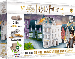 Trefl BRICK TRICK Harry Potter: Gringottova kouzelnická banka M 210 dílů