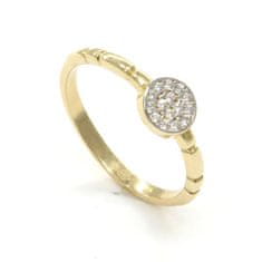 Pattic Zlatý prsten AU 585/1000 1,95 gr CA199001Y-56