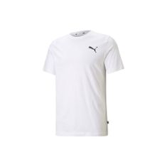 Puma Tričko na trenínk bílé L Ess Small Logo Tee