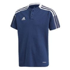 Adidas Tričko na trenínk tmavomodré M Tiro 21 Polo