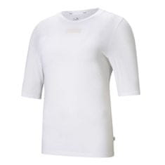 Puma Tričko na trenínk bílé L Modern Basics Tee