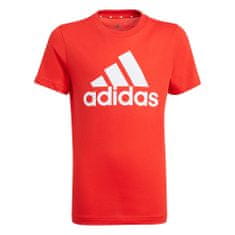 Adidas Tričko na trenínk červené XL Essentials Tee