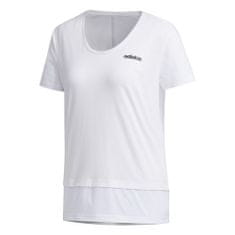 Adidas Tričko na trenínk bílé S Essentials
