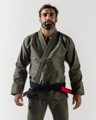 Kinga Kimono Kingz na BJJ Classic 3.0 Gi Military Green - Pásek zdarma