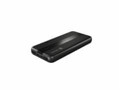 Natec powerbanka TREVI SLIM 10000 mAh 2X USB-A + 1X USB-C, černá