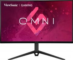 Viewsonic VX2718-2KPC-MHDJ 27" prohnutý VA QHD 2560 x 1440/165hz/1ms/250cd/4000:1/2xHDMI/DP/Repro/VESA/Nastavitelný