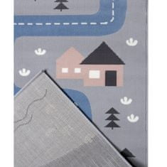 Hanse Home Dětský koberec Adventures 104537 Grey/blue 120x170 cm