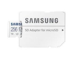 Samsung EVO Plus MicroSDXC 256GB + SD Adaptér / CL10 UHS-I U3 / A2 / V30