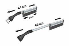 Compass Škrabka s košťátkem ALU teleskopická 44 - 66cm