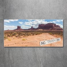 Wallmuralia Foto obraz fotografie na skle Arizona USA 125x50 cm 2 úchytky