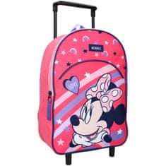 Vadobag Dívčí cestovní batoh na kolečkách Minnie Mouse - Disney