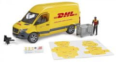 Bruder 2671 Mercedes-Benz Sprinter DHL s řidičem a příslušenstvím