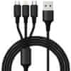 Izoxis Nabíjecí kabel USB 3 v 1 Izoxis 19902