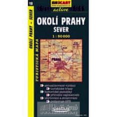 Okolí Prahy-sever 1:50T - turist .mapa