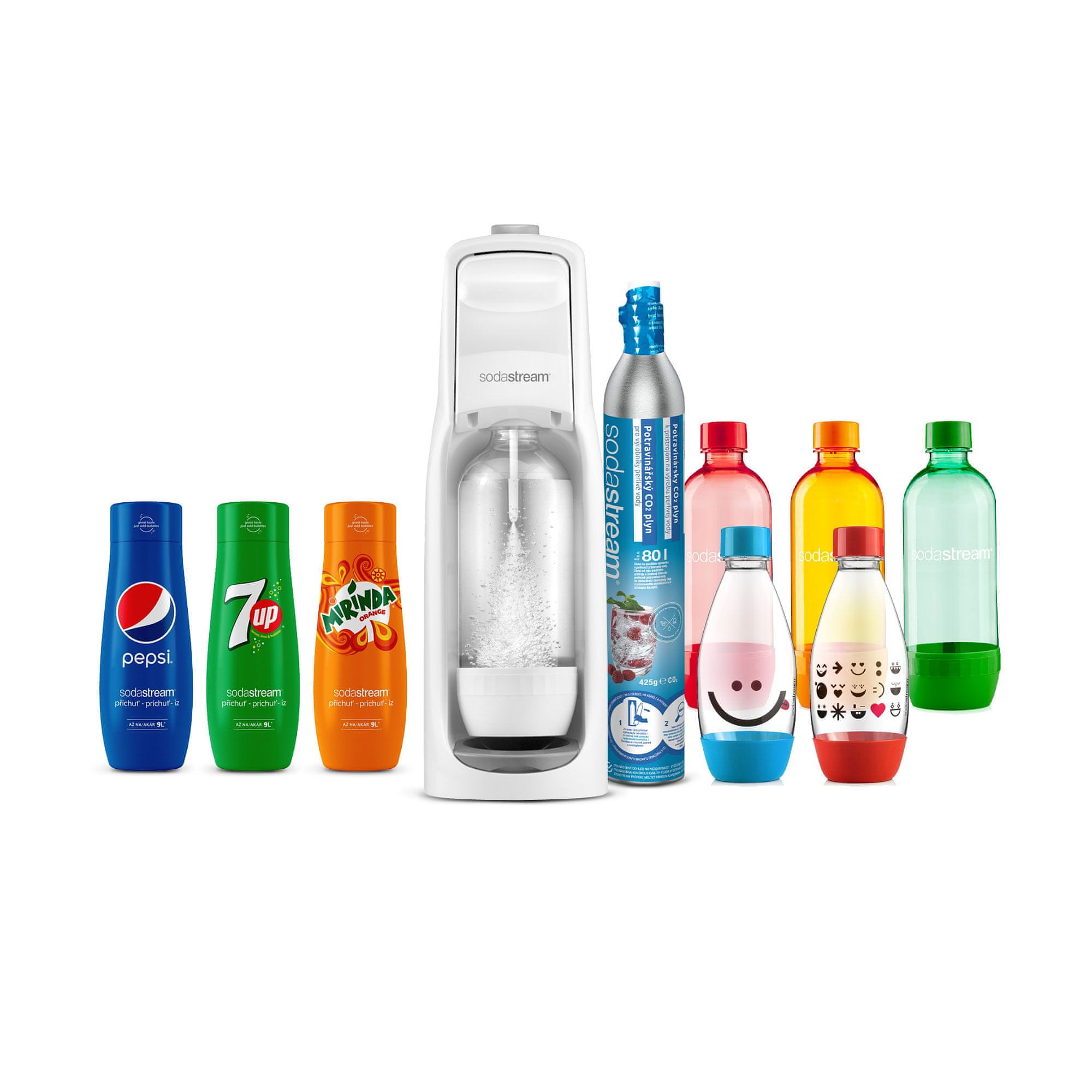 SodaStream JET WHITE FAMILY PACK 2023