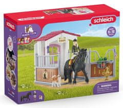 Schleich 42437 Stáj s koněm klubová, Tori + Princess