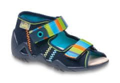 Befado chlapecké sandálky SNAKE 250P063 kožená stélka velikost 22