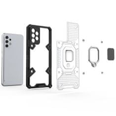 Techsuit Kryt Xiaomi Redmi 9A / Redmi 9AT Techsuit Honeycomb Armor - černý