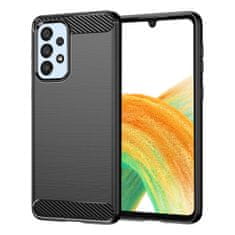 Techsuit Kryt Samsung Galaxy A33 5G, Armored Carbon černý