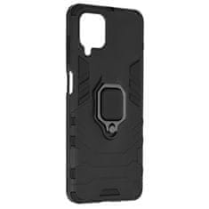 Techsuit Kryt Samsung Galaxy A12 / M12, Silicone Shield, černý