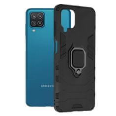 Techsuit Kryt Samsung Galaxy A12 / M12, Silicone Shield, černý