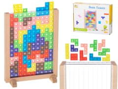 WOWO Stojící Logická Hra Tetris - Zábavná a Vzdělávací Hra pro Děti i Dospělé