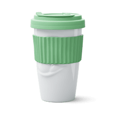 58products , Cestovní porcelánový hrnek Tasse, To Go 400 ml | límetkový