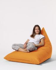 Atelier Del Sofa Zahradní sedací vak Pyramid Big Bed Pouf - Orange, Oranžová