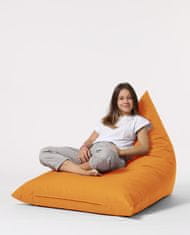 Atelier Del Sofa Zahradní sedací vak Pyramid Big Bed Pouf - Orange, Oranžová