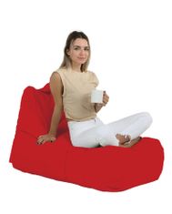 Atelier Del Sofa Zahradní sedací vak Trendy Comfort Bed Pouf - Red, Červená