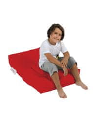 Atelier Del Sofa Zahradní sedací vak Kids Single Seat Pouffe - Red, Červená